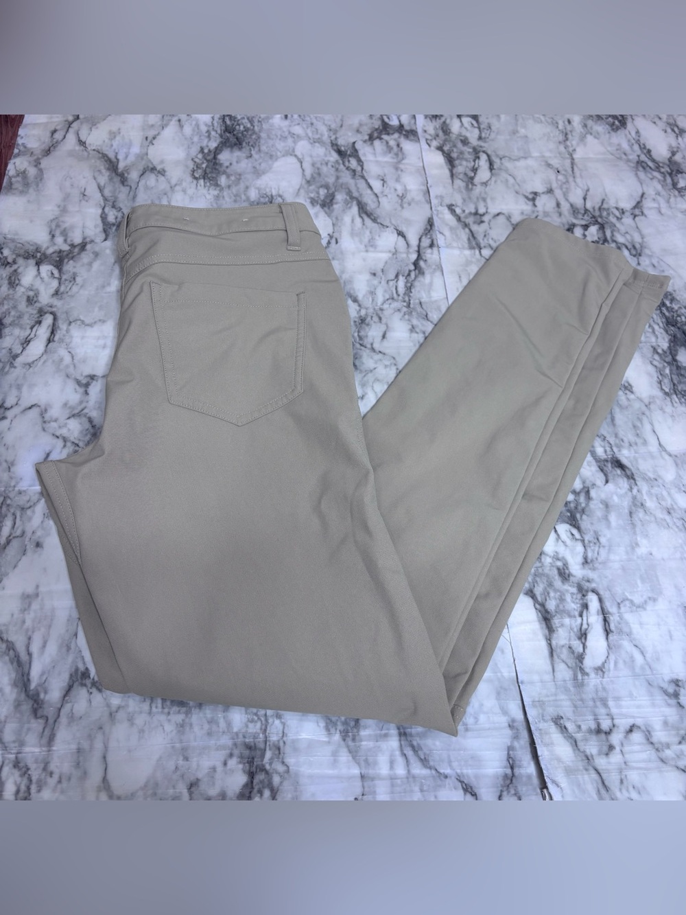 lululemon athletica Slim fit pants size 30 tan Light Beige classic